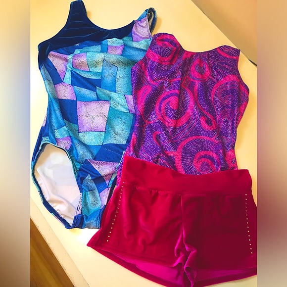 MotionWear 3 Piece Gymnastics Ensemble Women’s Small - Picture 1 of 11